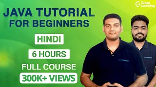 Java Tutorial in Hindi  Master Java in 6 Hours  Java programming for Beginners  Great Learning [upl. by Ybbor]