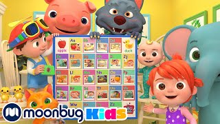 ABC Phonics Song  CoComelon  Moonbug Literacy [upl. by Yadahs459]