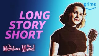 Stand Up Advice  The Marvelous Mrs Maisel  Prime Video [upl. by Edwyna696]